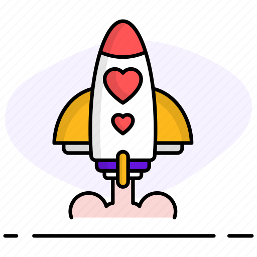 Spaceship, rocket, space, spacecraft, launch, startup, missile icon - Download on Iconfinder