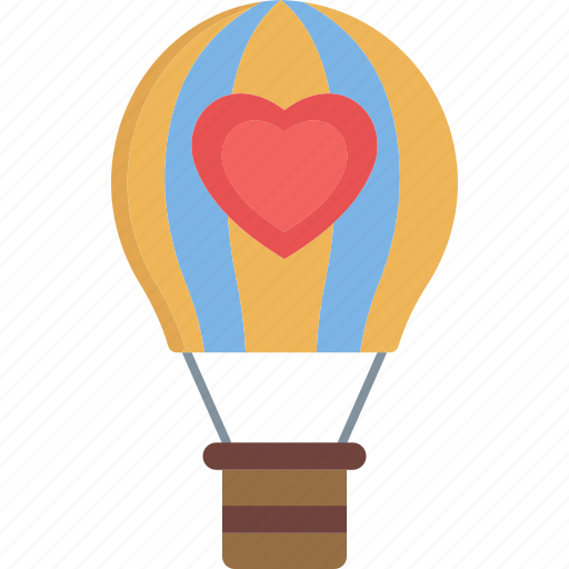 Air balloon, hot-air-balloon, balloon, travel, adventure, fire-balloon, parachute-balloon icon - Download on Iconfinder