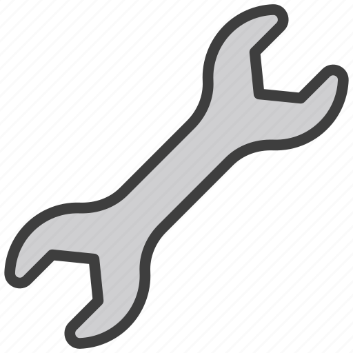 Wrench, repair, tool, spanner, construction, maintenance, equipment icon - Download on Iconfinder