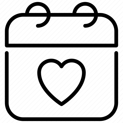 Date, love, celebration, calendar, valentine, woman, wedding icon - Download on Iconfinder