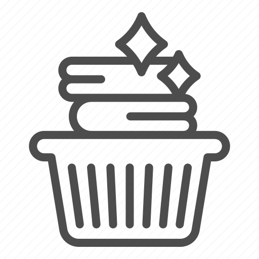 Basket, plastic, housework, clothing, clothes, domestic, fabric icon - Download on Iconfinder