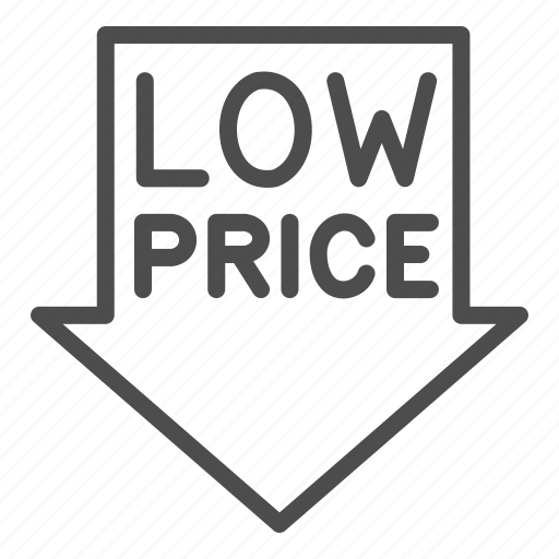 Price, sale, money, market, low, discount, arrow icon - Download on Iconfinder