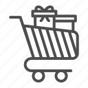 shop, store, trolley, sale, retail, market, commerce 