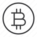 bitcoin, circle, currency, exchange, money