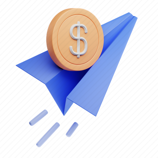 Money, transfer, currency, payment, banking, cash, transaction 3D illustration - Download on Iconfinder