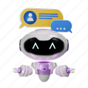 bot, chat bot, ai, artificial intelligence, speech bubble, robot 