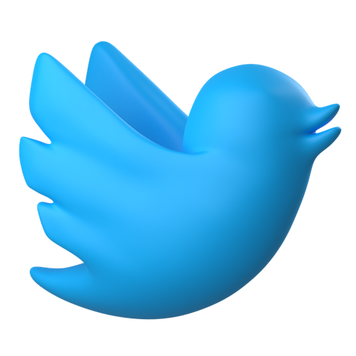 App, twitter, tweet, bird, animal, network, social media 3D illustration -  Free download