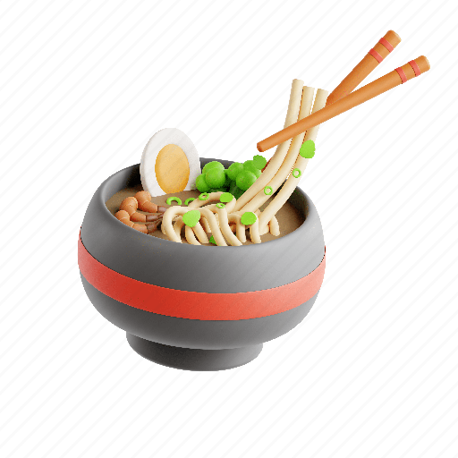 Tom yum goong, noodles, asian food, bowl 3D illustration - Download on Iconfinder