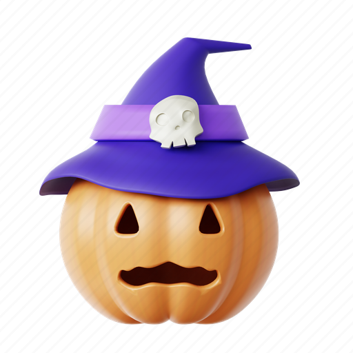 Jack, o, lantern, pumpkin, character, halloween, lamp 3D illustration - Download on Iconfinder