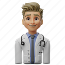 doctor, professions, professional, person, profile, avatar 