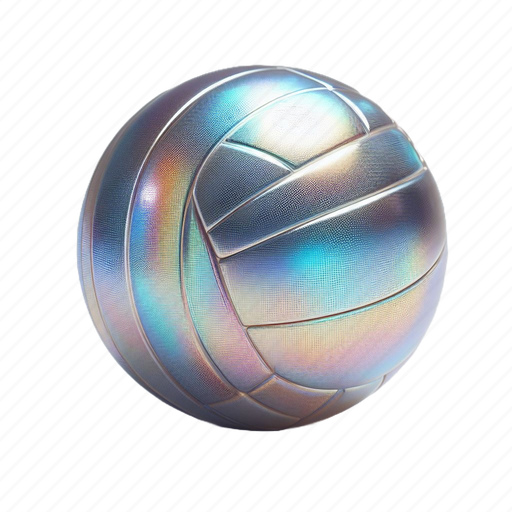Balls, ball, sport, volley ball, game, beach, play 3D illustration - Download on Iconfinder