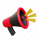 megaphone, promotion, marketing, seo, loudspeaker 