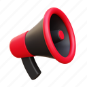 megaphone, sound, speaker, marketing, promotion 