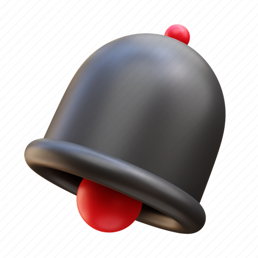 Bell, ring, notification, alert 3D illustration - Download on Iconfinder