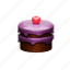 3d, cake, sweet, birthday, valentine, chocolate 