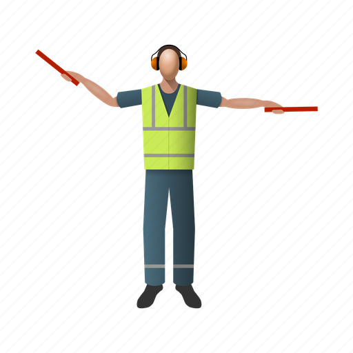 Hand, signal, aircraft, plane, airplane, flight, gesture 3D illustration - Download on Iconfinder