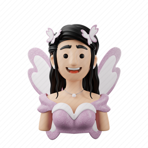 Fairy, mythological, mythology, creature, avatar, character 3D illustration - Download on Iconfinder