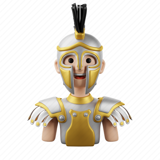 Knight, costume, warrior, medieval, halloween, avatar 3D illustration - Download on Iconfinder