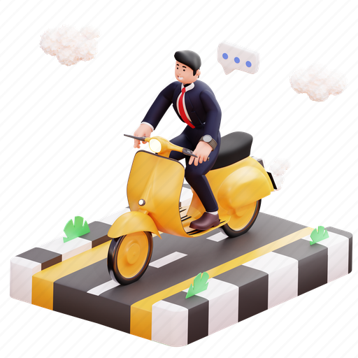 Business, corporate, business man, human, person, people, cartoon 3D illustration - Download on Iconfinder