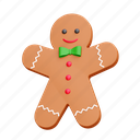 gingerbread, gingerbread man, cookie, christmas