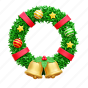 wreath, christmas, decoration, ornament, garland 