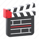 clapperboard, movie, cinema, multimedia, theater, video, film