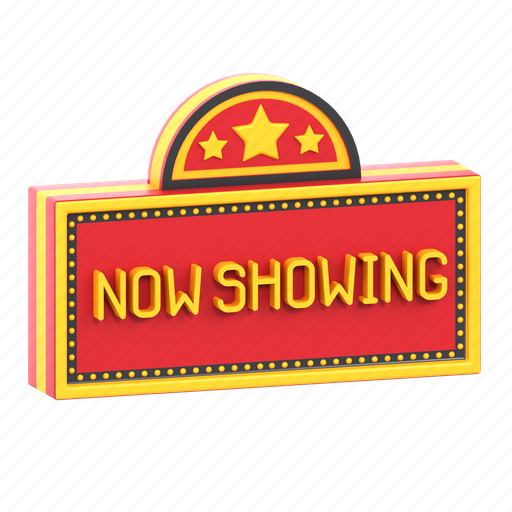 Now, showing, current showing, movie, cinema icon - Download on Iconfinder