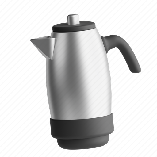Coffee pot, hot, drink, teapot 3D illustration - Download on Iconfinder