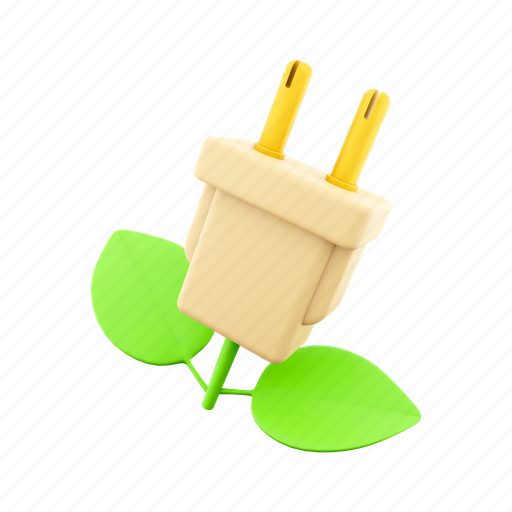 Png, eco power, energy, organic, nature, ecology, renewable 3D illustration - Download on Iconfinder