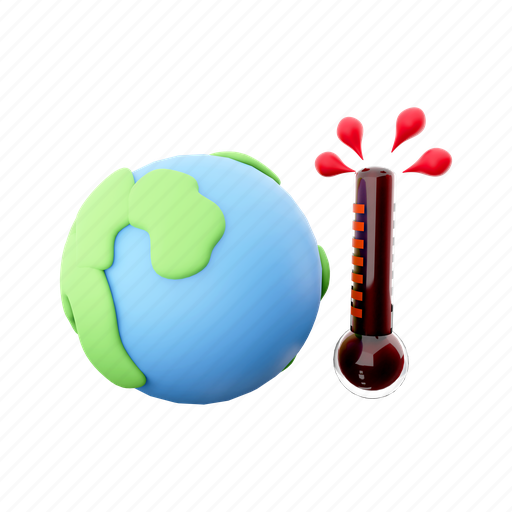 Png, planet earth, thermometer, climate, ecology, temperature, earth 3D illustration - Download on Iconfinder