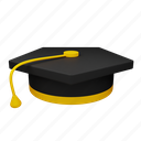 graduation, hat, winter, cap, degree, student, education, school, diploma 