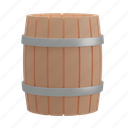 barrel, storage, container, farm, element, agriculture