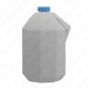 gallon, milk, container, livestock, produck, farm