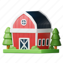barn, farmhouse, building, farm 