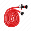 fire hose, water, firefighting, emergency, protection 