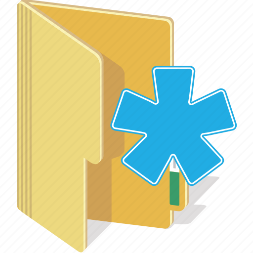 Asterisk, directory, document, famous, folder, like icon - Download on Iconfinder