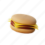 burger, fast, food, snack, meal 