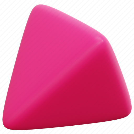 Tetrahedron, geometric, shape, geometry, illustration, element, 3d icon - Download on Iconfinder