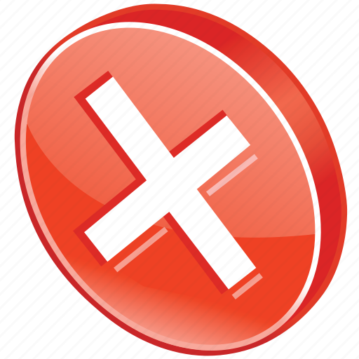 Alert, cancel, cancelled, clear, close, control, cross icon - Download on Iconfinder