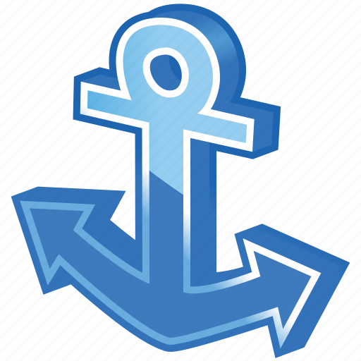 Anchor, sea port, seaport, water, marina, sea, navy icon - Download on Iconfinder