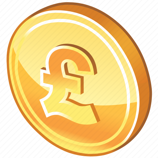 Price, payment, coin, pound, golden, england, gold icon - Download on Iconfinder