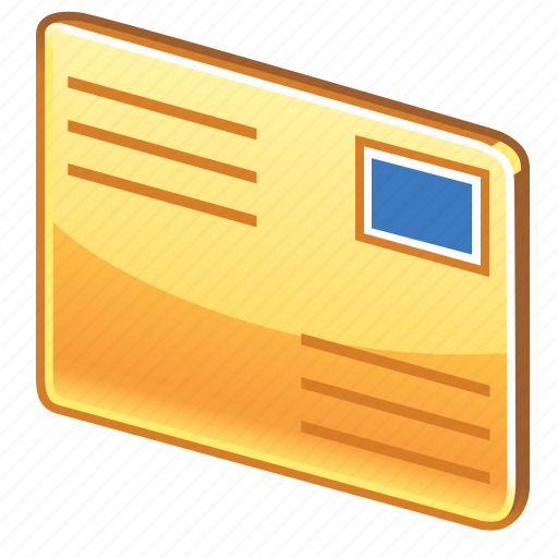 Message, mail, email, letter, postcard, postal, post card icon - Download on Iconfinder