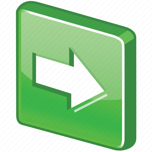 Glossy, next, go, forward, right, redo, arrow icon - Download on Iconfinder