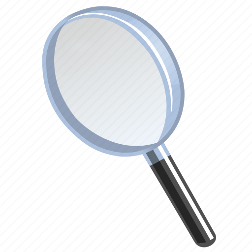 Glossy, search, look, find, zoom, magnifying glass, glass icon - Download on Iconfinder
