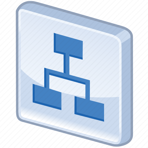 Hierarchy, diagram, graph, report, network, flow-block, block scheme icon - Download on Iconfinder