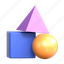 shape, tool, pyramid, oval, cubic 