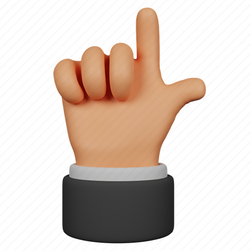 Loser, hand, gesture, interaction, communication, touch icon - Download on Iconfinder