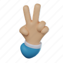 peace, sign, hand, signals, body