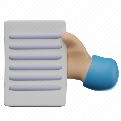 Hand, holding, paper, signals, body icon - Download on Iconfinder