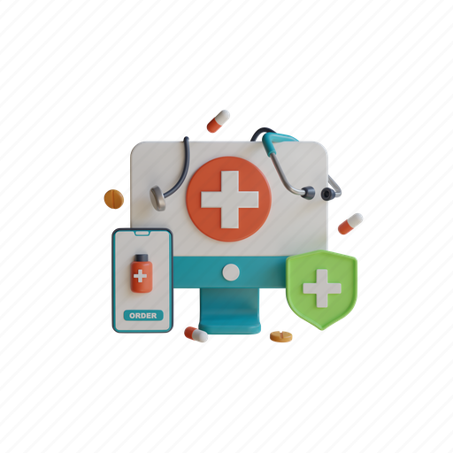 Health, medicine, pharmacy, medical, doctor, drugstore, delivery 3D illustration - Download on Iconfinder